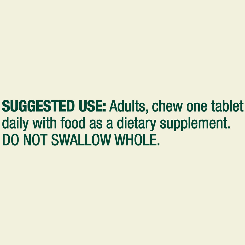 Spring Valley Vitamin C Dietary Supplement, Orange Flavor, 500 mg, 60 Count, Chewable Tablets