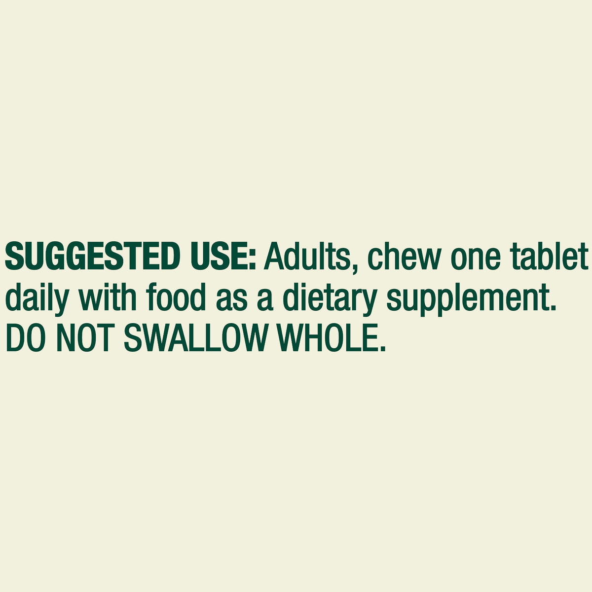 Spring Valley Vitamin C Dietary Supplement, Orange Flavor, 500 mg, 60 Count, Chewable Tablets