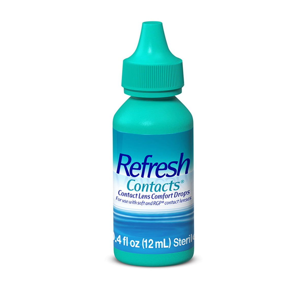 Refresh Contacts Contact Lens Comfort Drops Artificial Tears Contact Lens Rewetter, 12 ml