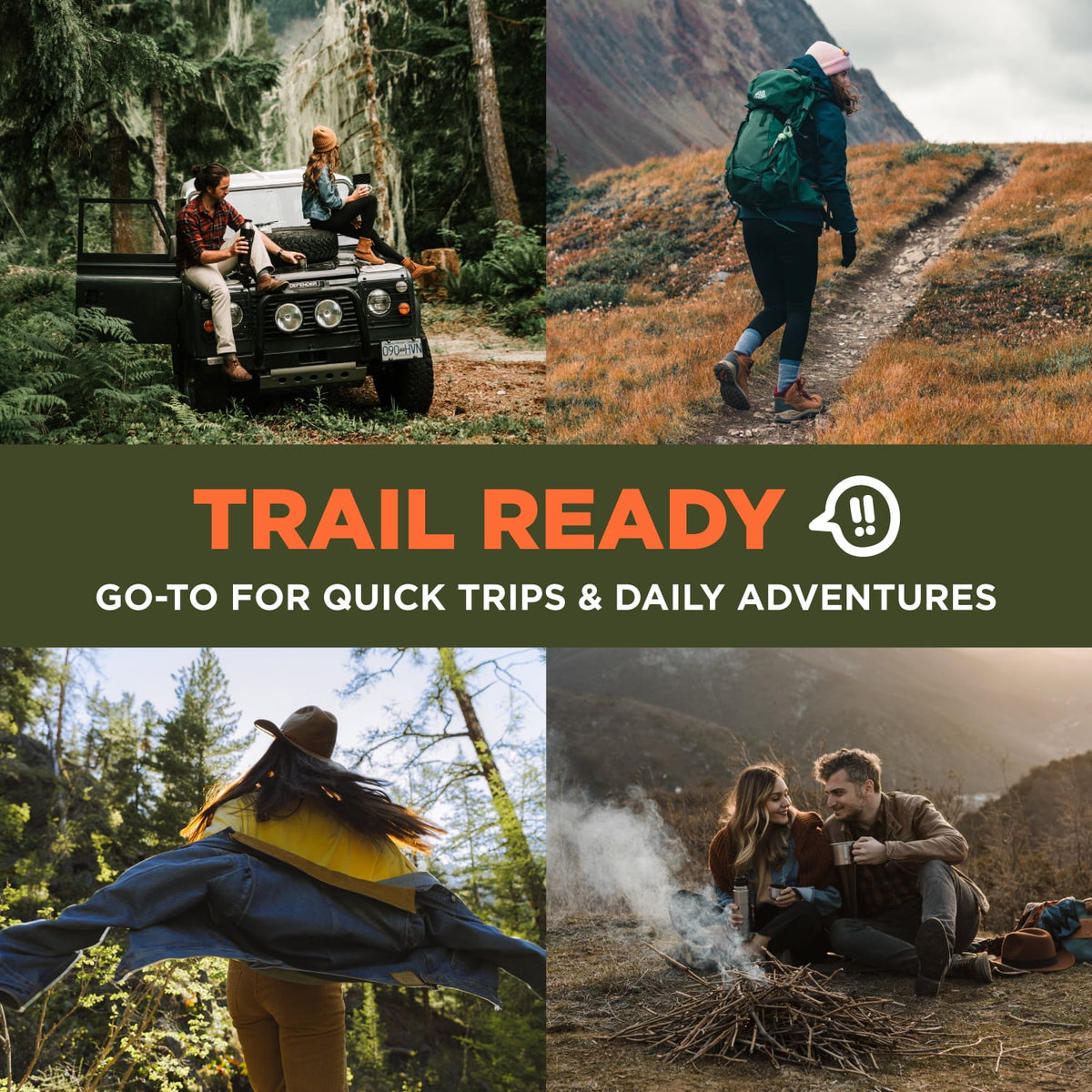 Be Smart Get Prepared Outdoor First Aid - Happy Hiker, 65 Piece