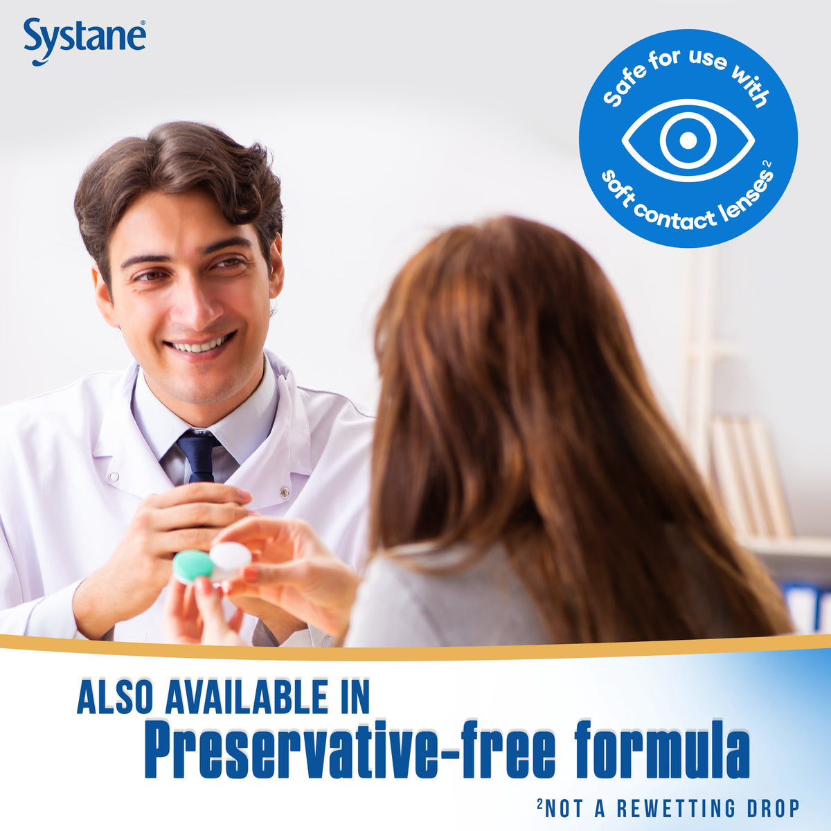 Systane Complete Dry Eye Care Symptom Relief Eye Drops for Daily Use, 10 ml