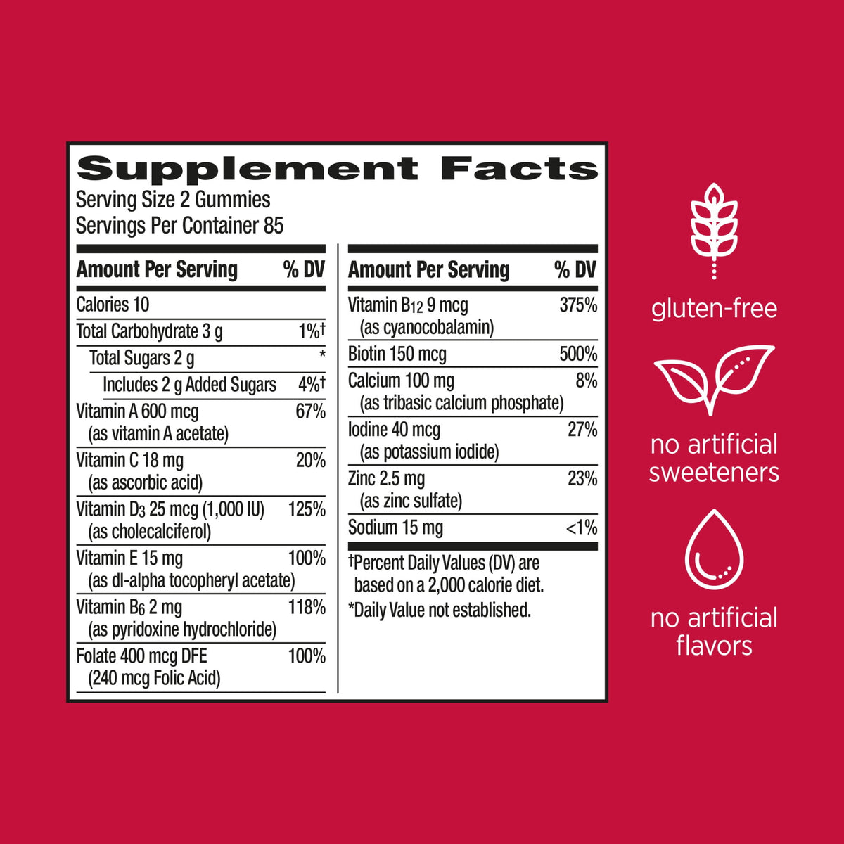 Centrum Multigummies Womens Gummy Vitamins, Multivitamin With Vitamin A, B & C, Assorted Fruit, 100 Count