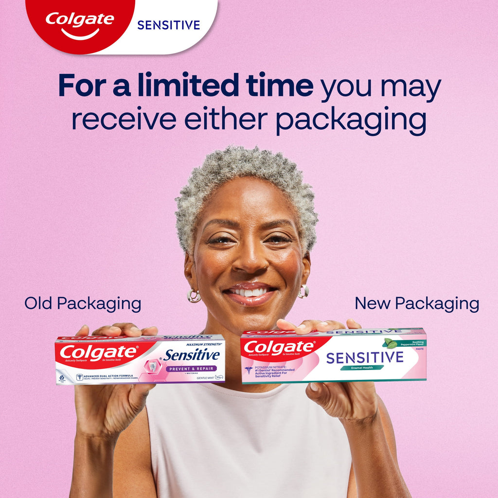 Colgate Sensitive Enamel Health Toothpaste for Sensitive Teeth, Peppermint, 1 Pack, 6 oz