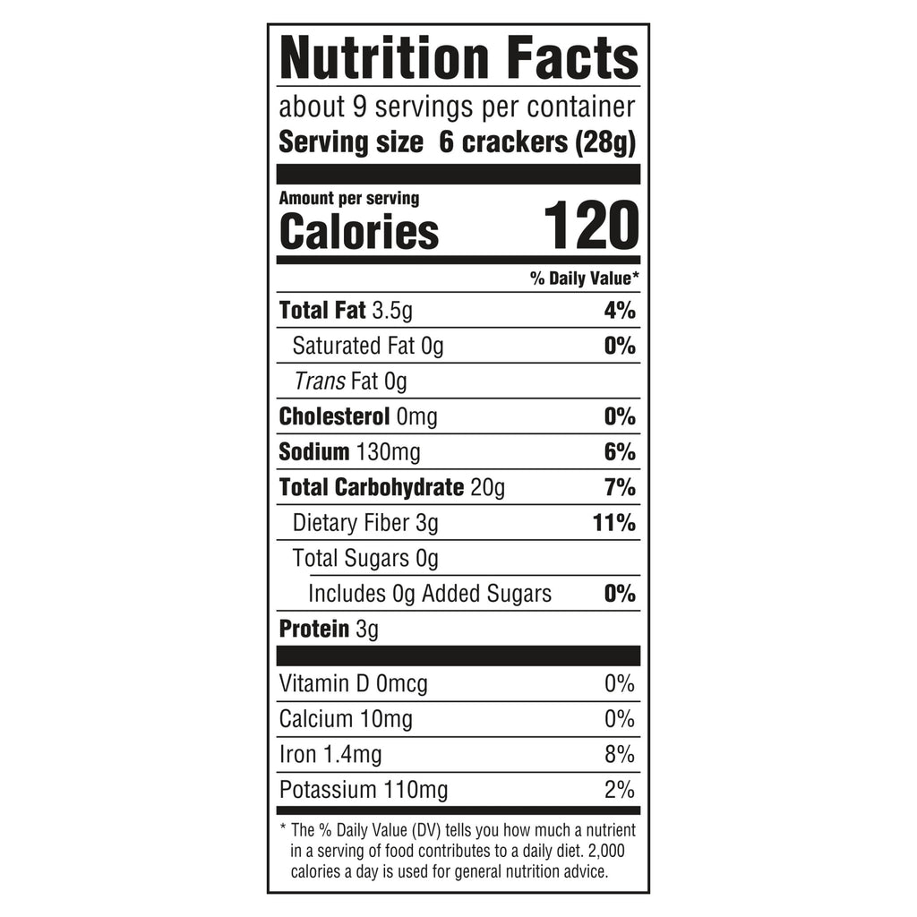 Triscuit Roasted Garlic Whole Grain Wheat Crackers, Lunch Snacks, Snack Crackers, 8.5 oz
