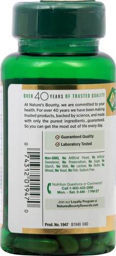 Nature's Bounty Milk Thistle, 1000 mg, Softgels, 50 ea - OTC Shoppe Express
