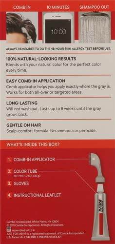 Just For Men AutoStop Haircolor, Real Black A-55, 1 kit - OTC Shoppe Express