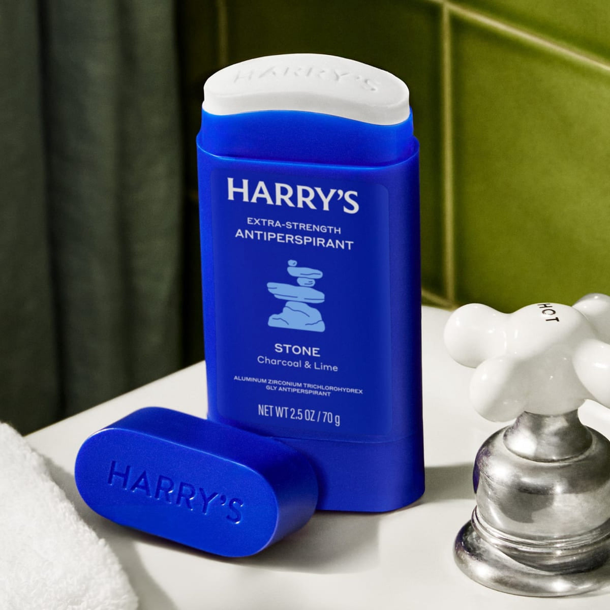 Harry's Extra-Strength Antiperspirant Deodorant for Men, Sweat and Odor Protection, Stone, 2.5 oz