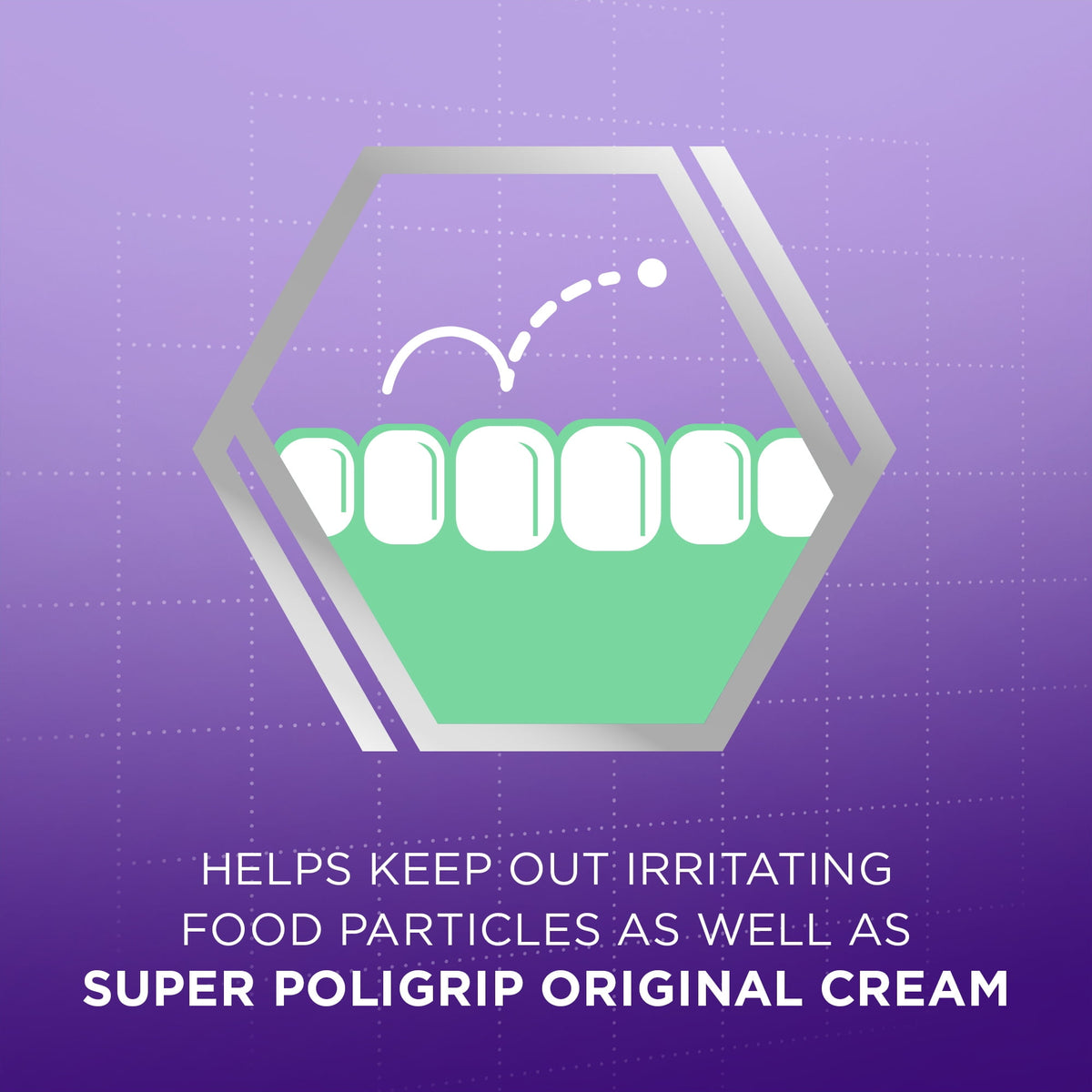 Poligrip Comfort Seal Denture and Partials Adhesive Strips, 40 Ct, for Adults