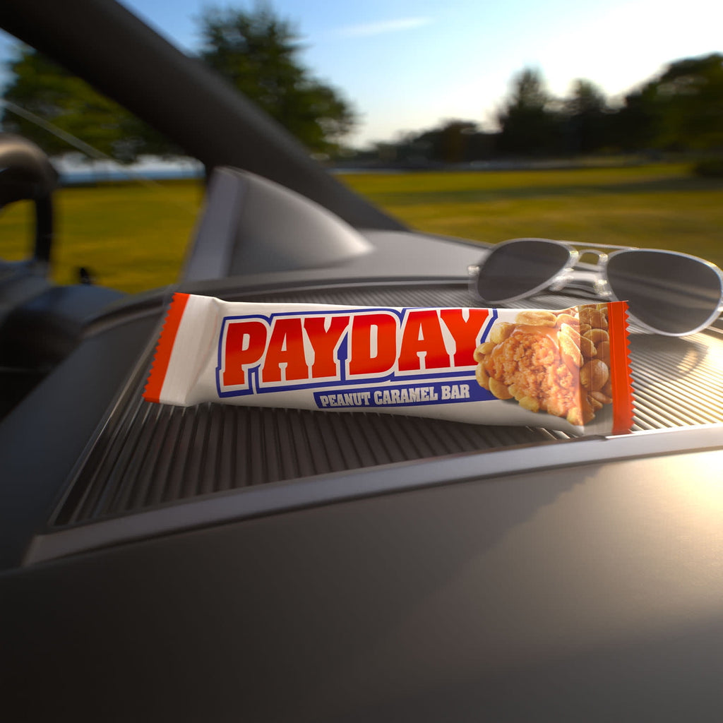 Payday Peanut Caramel Candy, Bars 1.85 oz, 6 Count