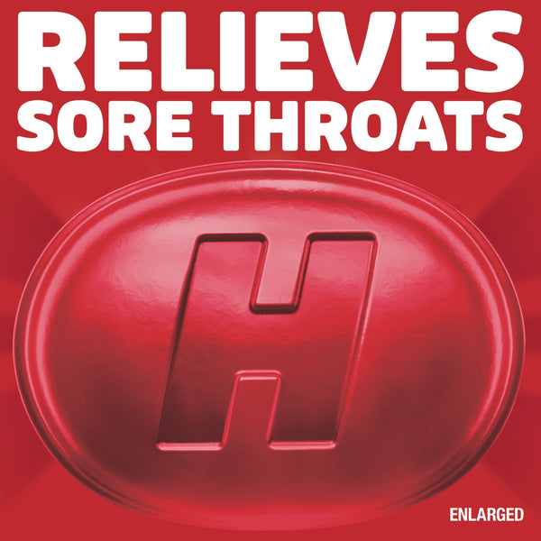 HALLS Cough & Throat Relief Cherry Cough Drops, No Synthetic Dyes, Value Pack, 80 Drops