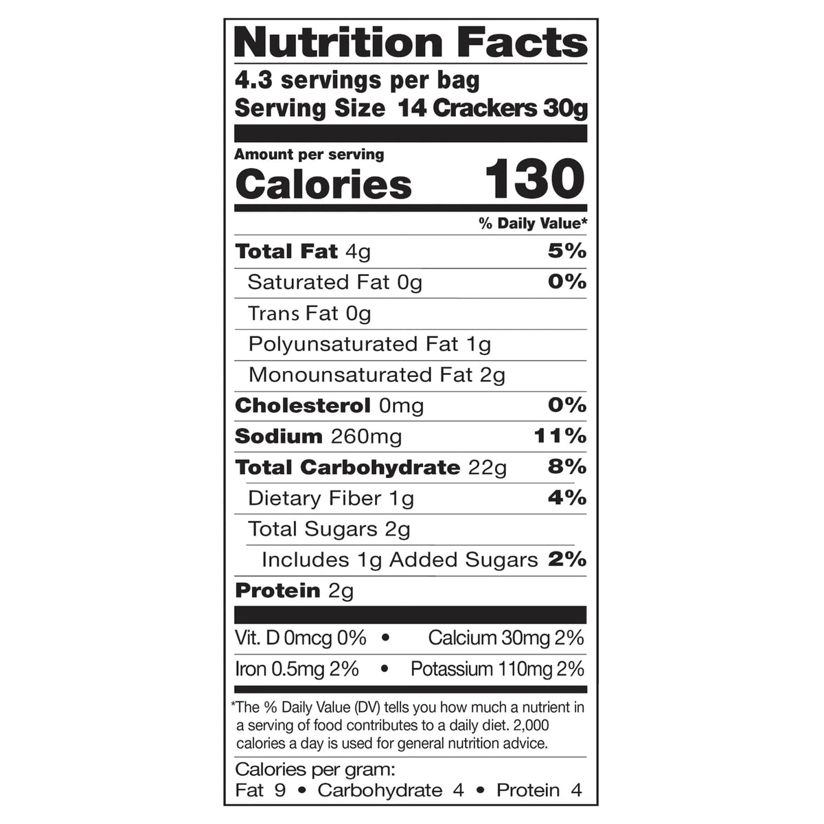 Milton's Gluten Free Crackers - Crispy Sea Salt, 4.5oz, Plastic Bag
