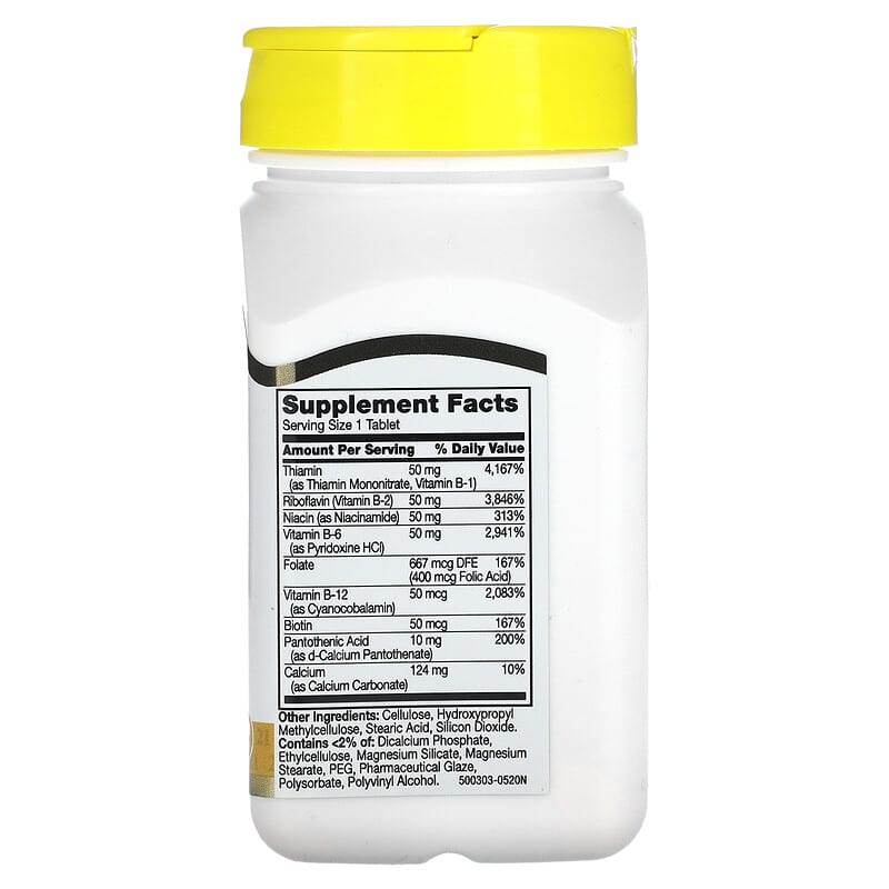 21st Century B-50 Complex, Prolonged Release, Tablets, 60 ea - OTC Shoppe Express