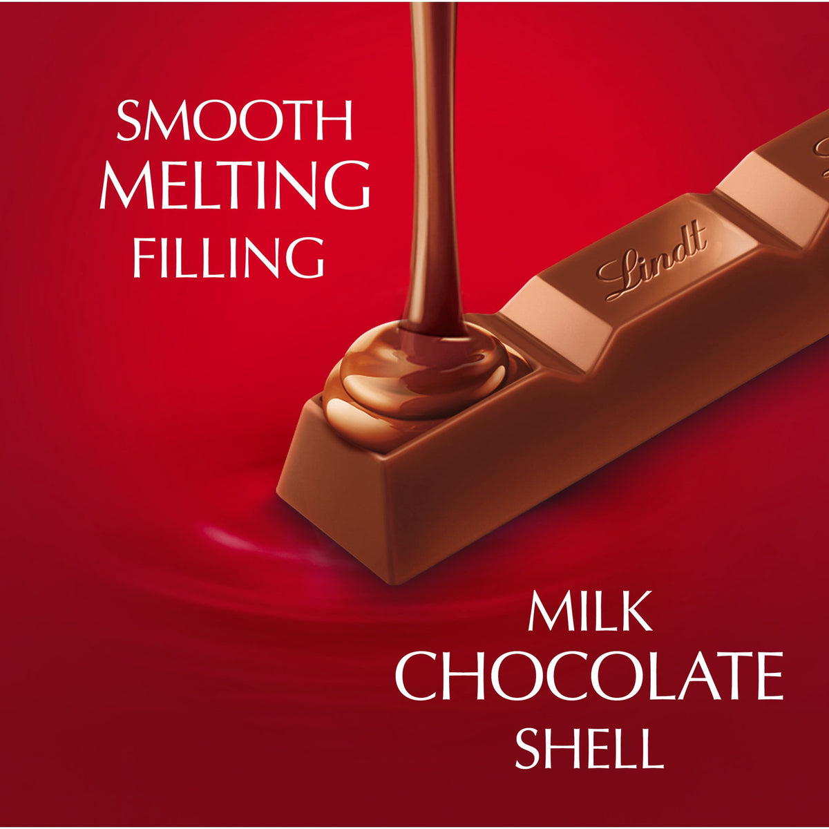 Lindt Lindor Milk Chocolate Truffle Candy Bar, 1.3 oz.