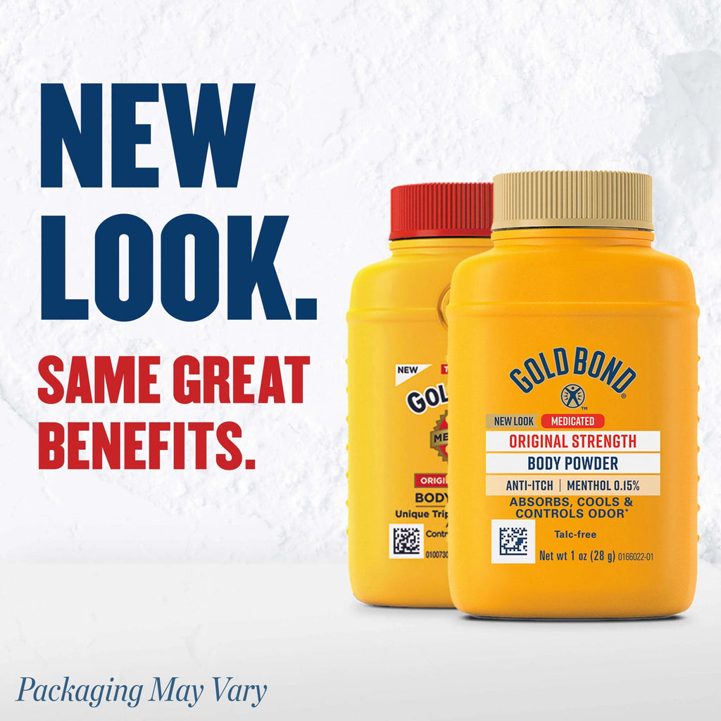 Gold Bond Body Powder, Medicated Original Strength, 1oz Bottle