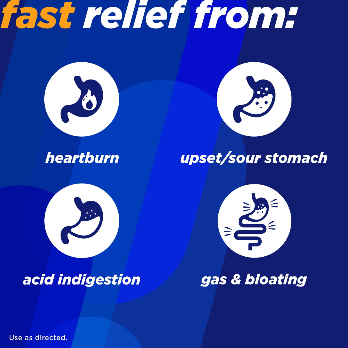 Alka-Seltzer Heartburn + Gas ReliefChews, Antacid Chews for Acid Indigestion Relief, 28 Ct