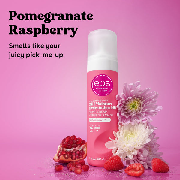 eos Shea Better Women's Shave Cream - Pomegranate Raspberry | 7 fl oz