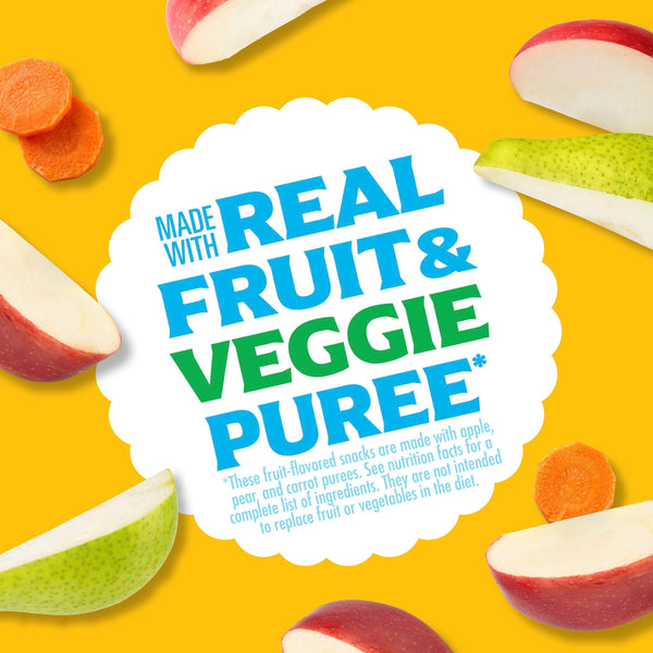 Mott's Gluten Free Assorted Fruit Flavored Snacks, Made with Real Fruit Puree (40 Pack)
