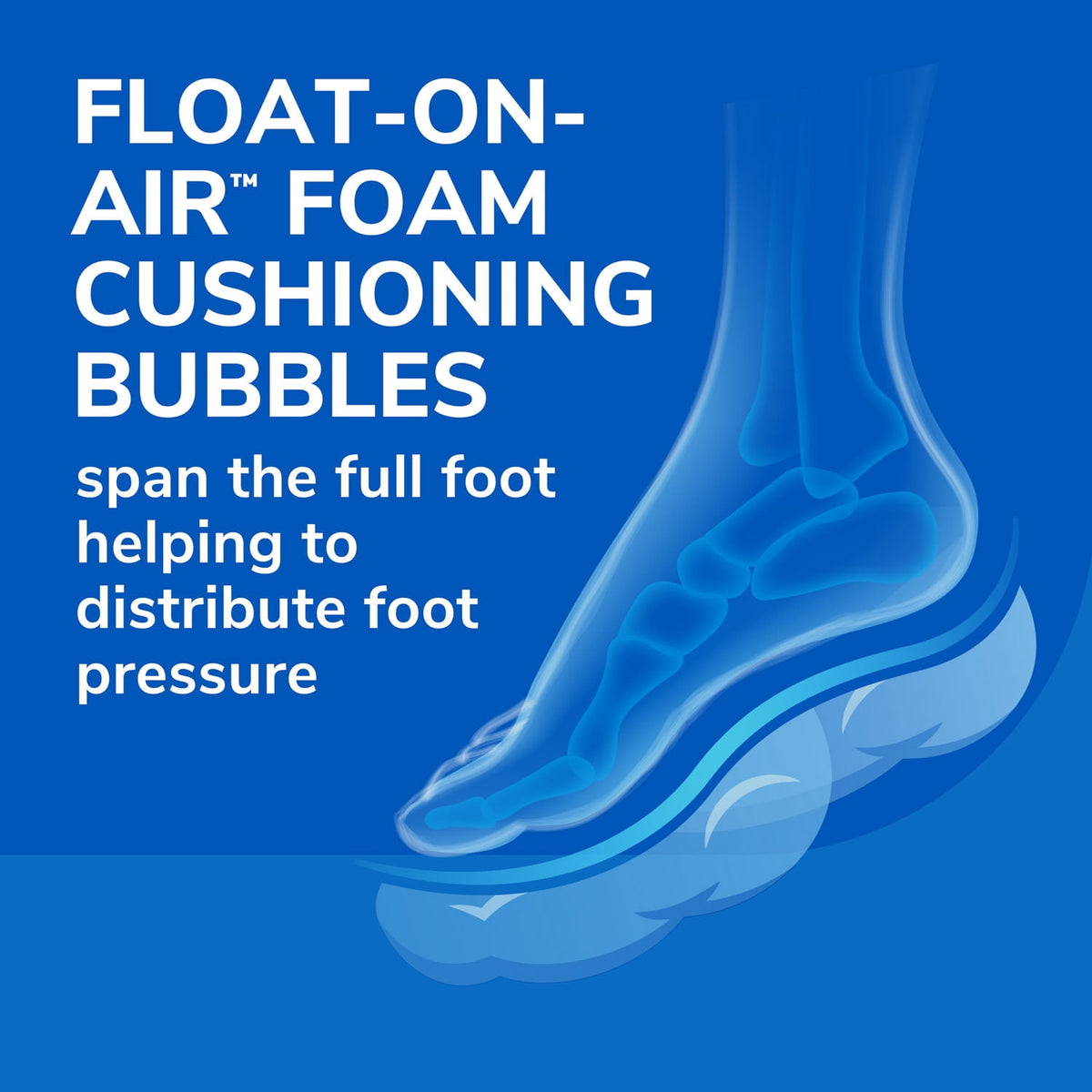 Dr. Scholl's® Float-On-Air® Comfort Insoles, Men Sizes (8-14), 1 Pair, Full Length