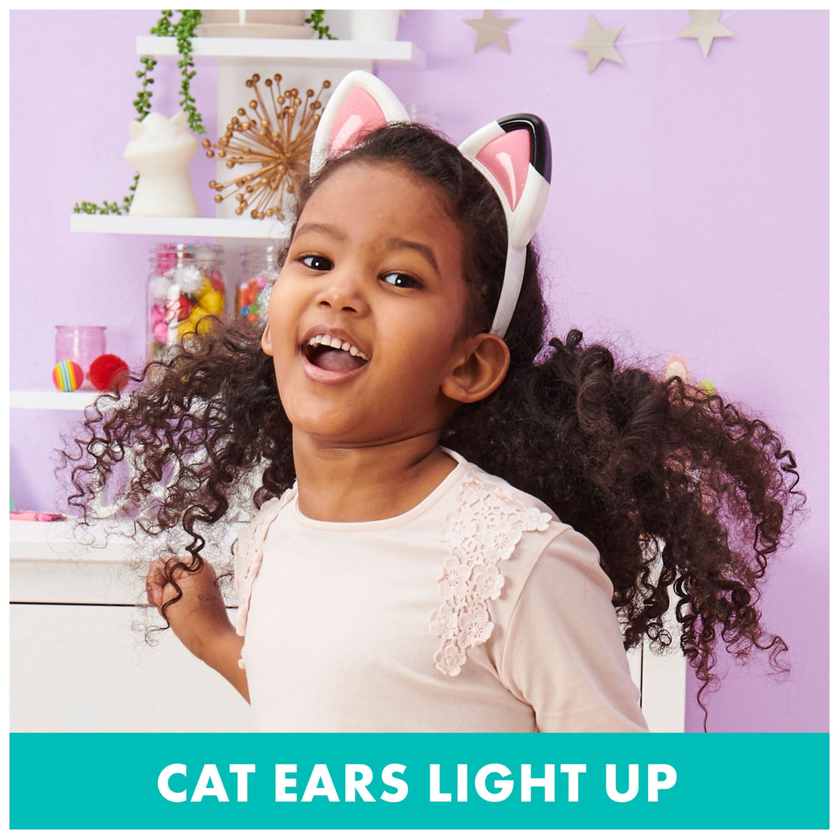 Gabby’s Dollhouse, Musical Ears for Ages 3 and up (4 x LR44 Batteries Included, Multipack Quantity 1)