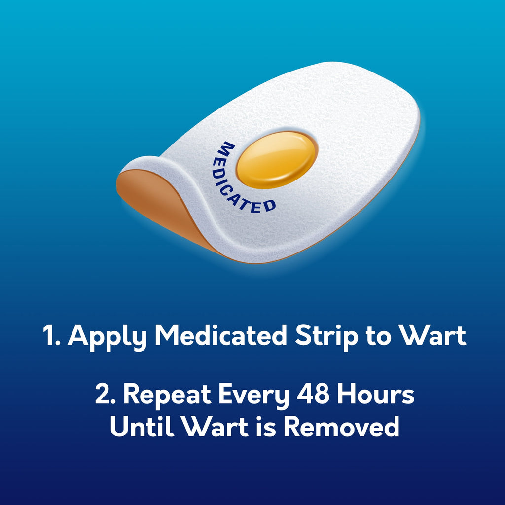 Compound W Maximum Strength One Step Plantar Wart Remover Foot Pads, Salicylic Acid, 20 Count