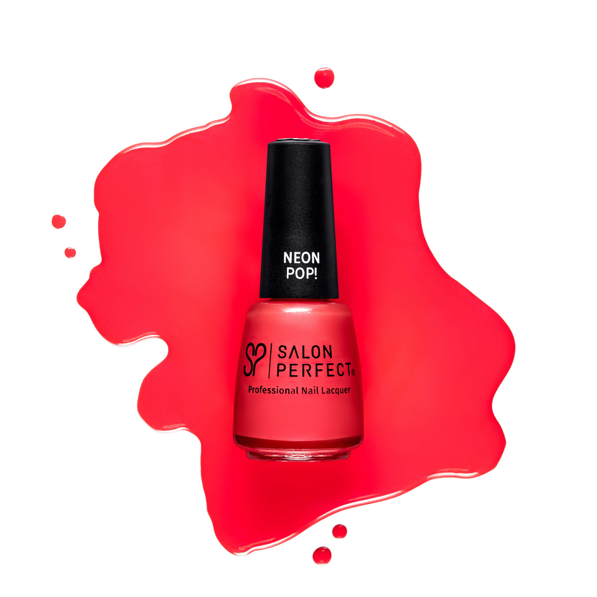 Salon Perfect Nail Polish, Peach Shimmer, Copacabana Girl 518, 0.5 fl oz