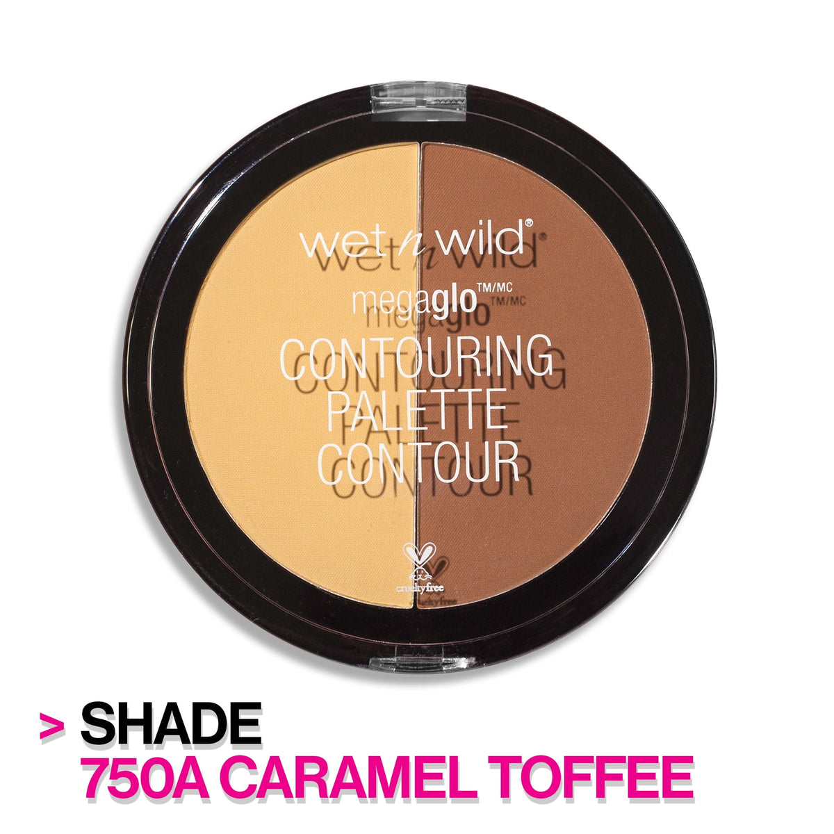 Wet n Wild MegaGlo Contouring Makeup Palette, Caramel Toffee, 0.44 oz