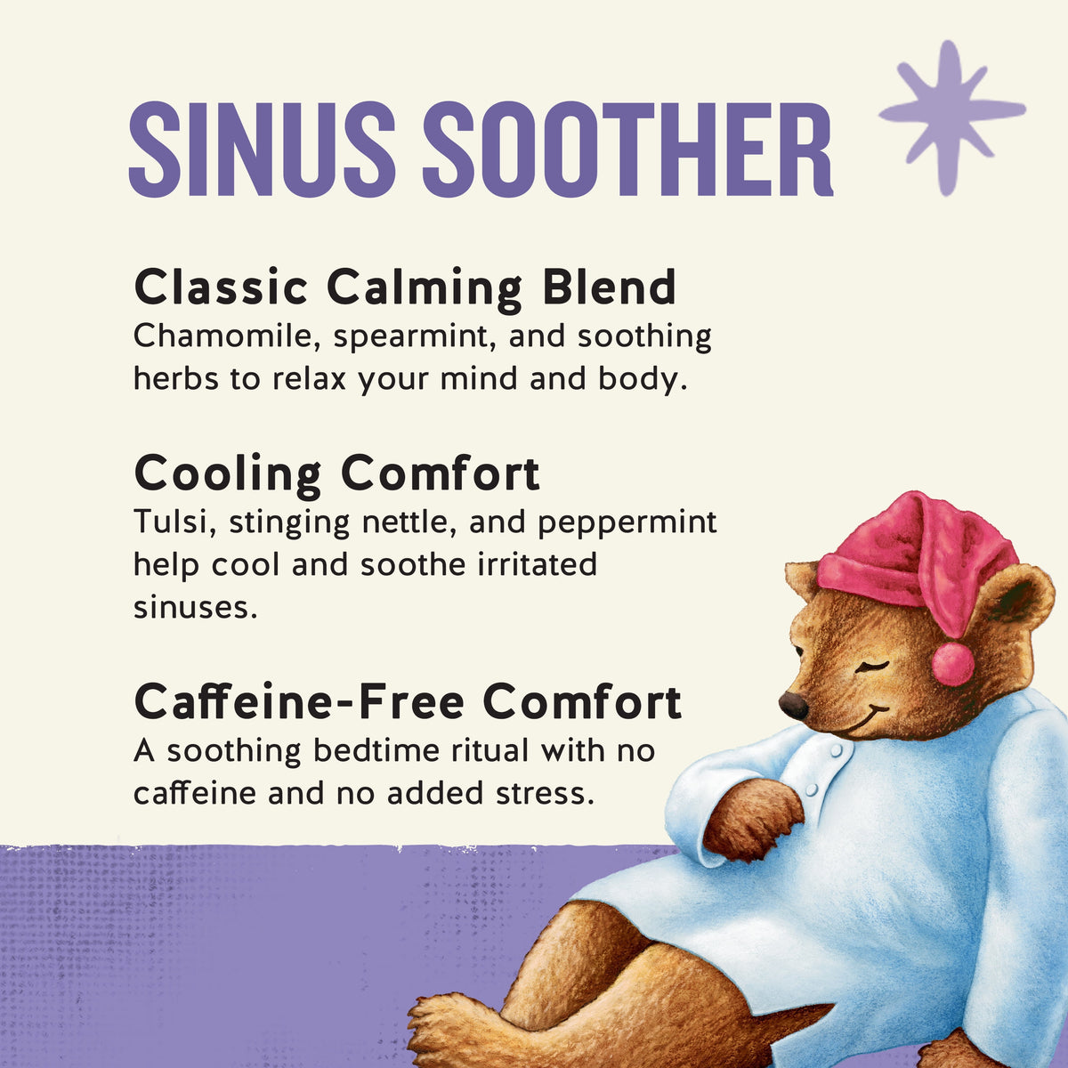 Celestial Seasonings Sleepytime Wellness Sinus Soother Herbal Tea Bags (20 Count)