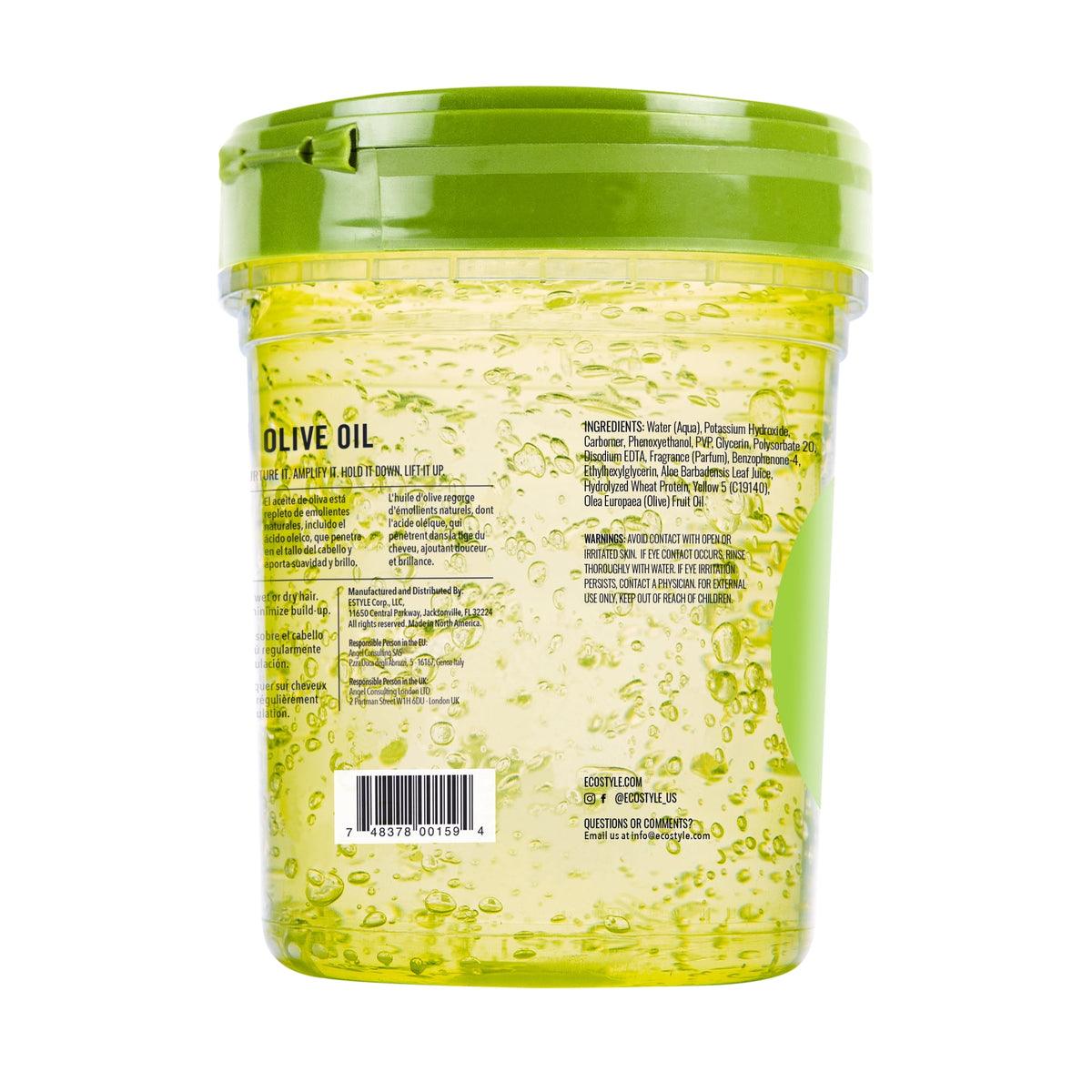 Eco Style Olive Oil Styling Gel 32 fl oz