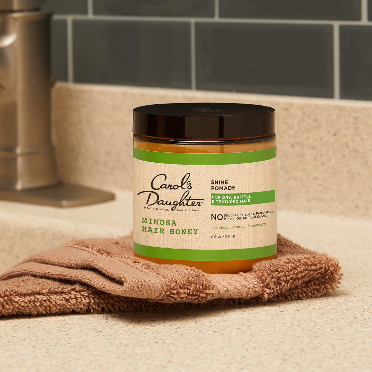 Carol's Daughter Mimosa Hair Honey Moisturizing Shine Enhancing Curly Hair Pomade, 8 oz