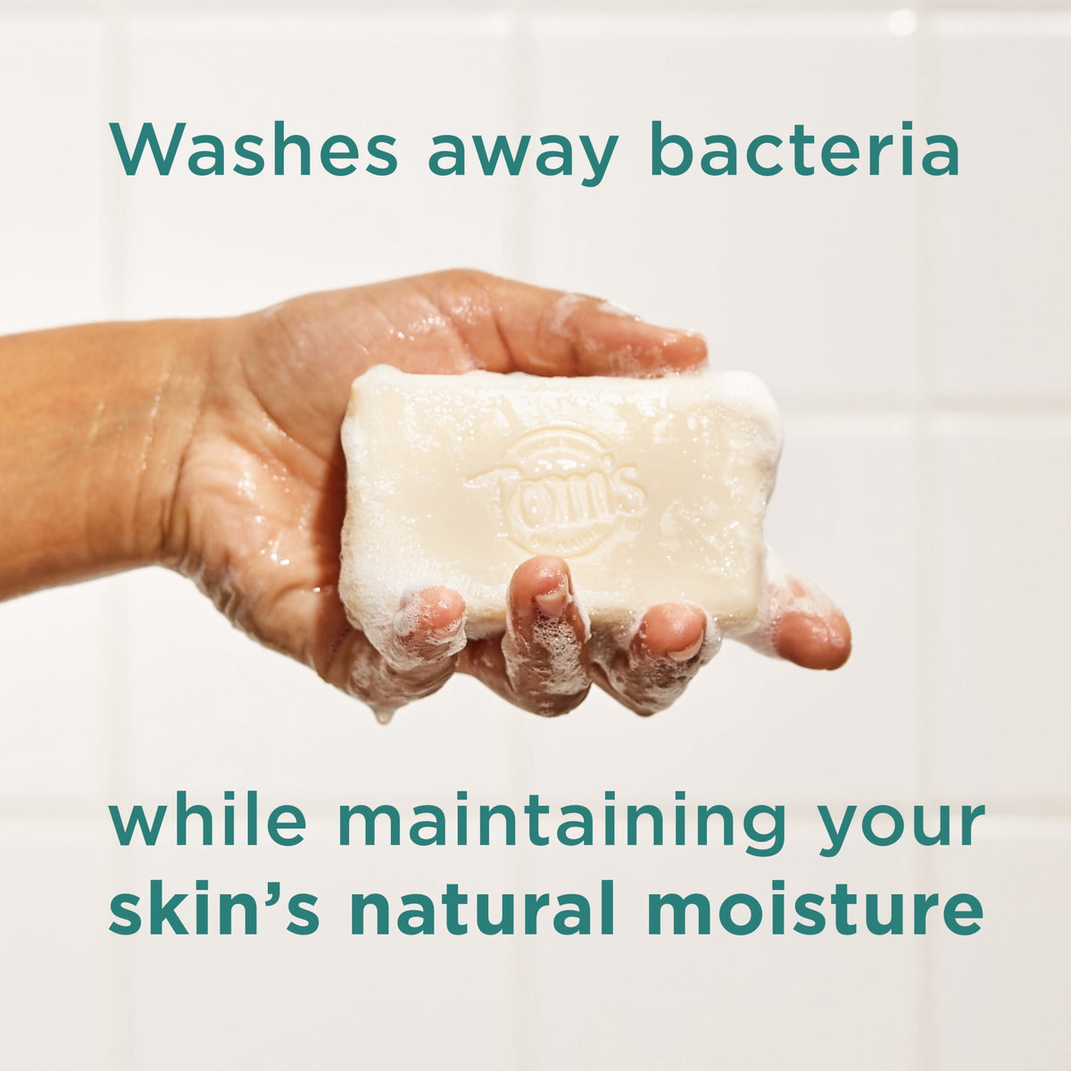 Tom’s of Maine Natural Beauty Bar Soap For Women and Men, Lavender & Shea, 5 oz Bar