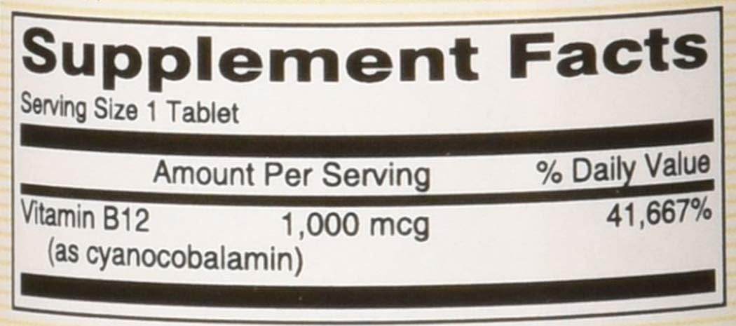 Mason Natural Vitamin B-12, 1000 mcg, Sublingual Tablets, 100 ea - OTC Shoppe Express