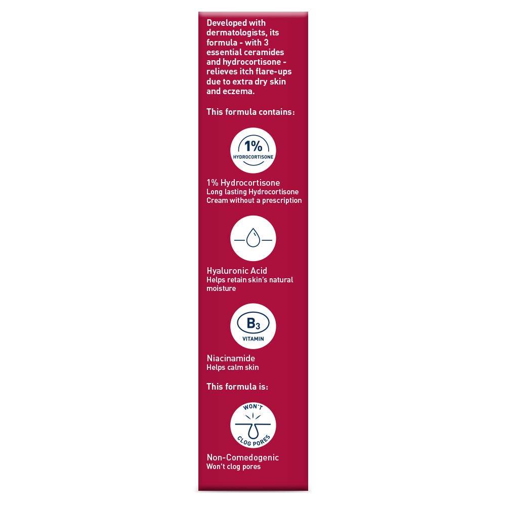 CeraVe Hydrocortisone Anti-Itch Cream, Fragrance Free, 1 oz - OTC Shoppe Express