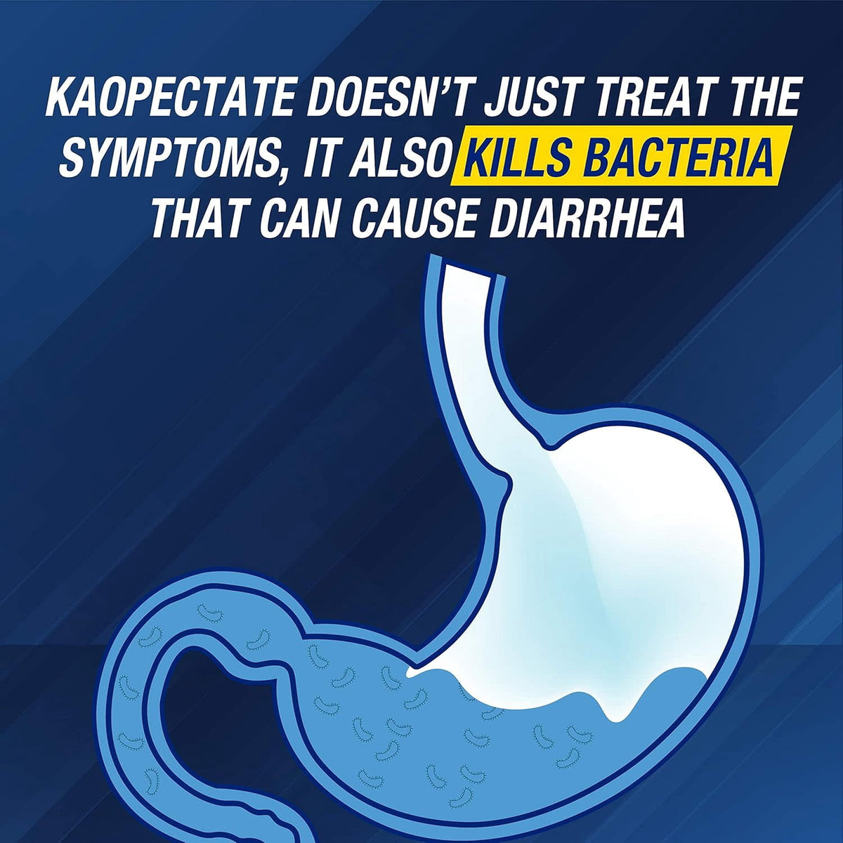 Kaopectate Multi-Symptom Anti-Diarrheal & Upset Stomach Reliever, 42 Caplet
