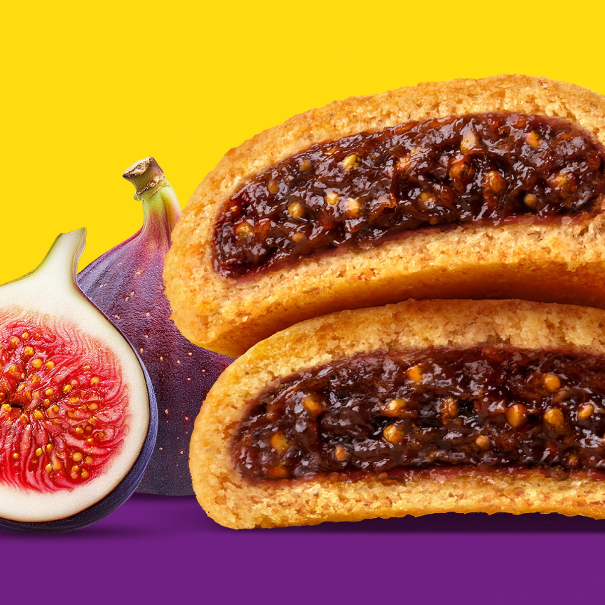 NEWTONS Soft Baked Real Fruit Fig Bars, Fig Cookies, 10 oz