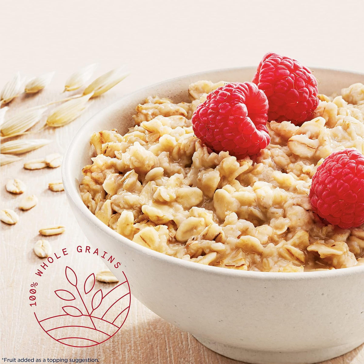 Quaker Protein Instant Oatmeal, Banana Nut, 12g Protein per Serving, Whole Grains, No Artificial Flavors, 2.15 oz Packets, (6 Pack)​