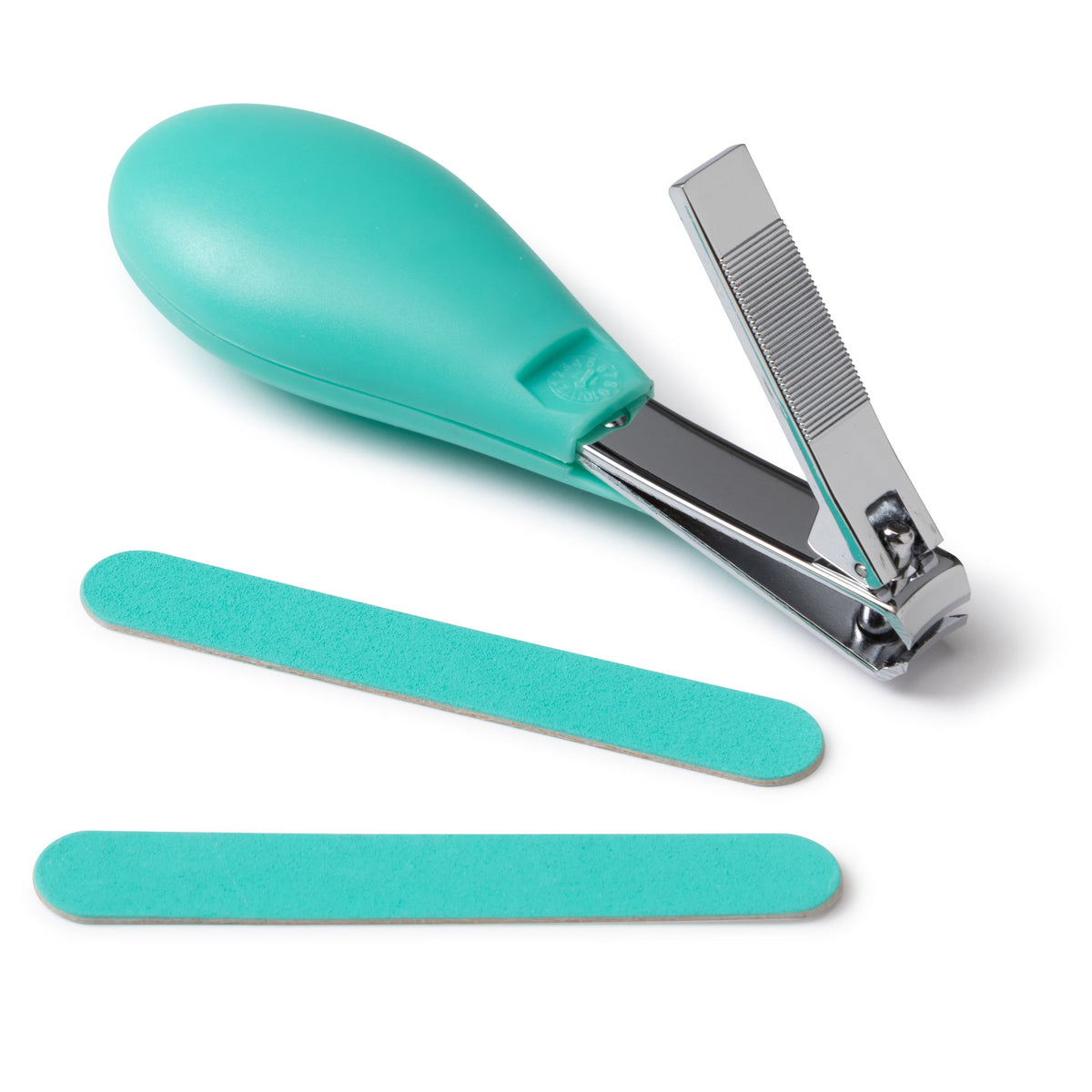 Safety 1st Baby's 1st Nail Care Clipper Emery Board Set, Sea Stone Aqua, Infant