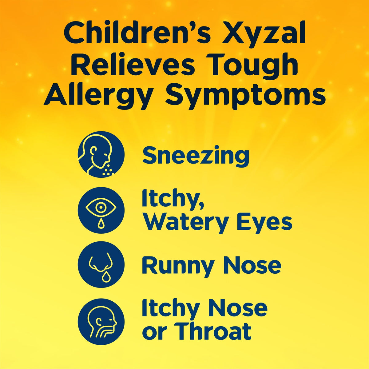 Xyzal Children's 24 Hour Allergy Relief Medicine for Kids, Levocetirizine Dihydrochloride Liquid Antihistamine, Bubble Gum, 5 Fl. oz.