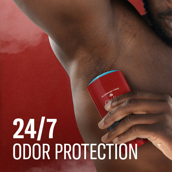 Old Spice Deodorant for Men, Aluminum Free, Captain, 24/7 Odor Protection, 3.0 oz