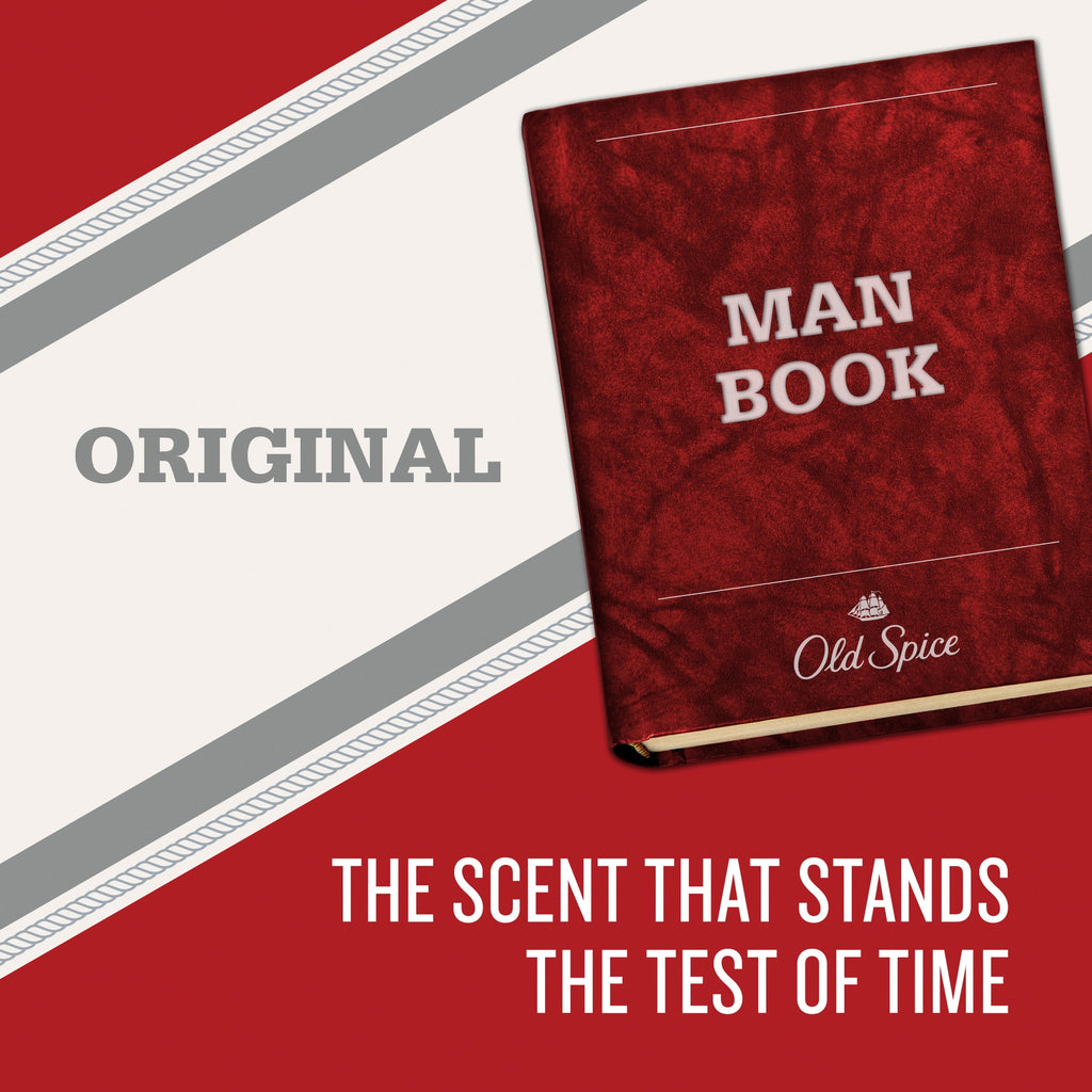 Old Spice Deodorant for Men, Aluminum Free, Classic Original, 24/7 Odor Protection, 3.25 oz, 2-Pack
