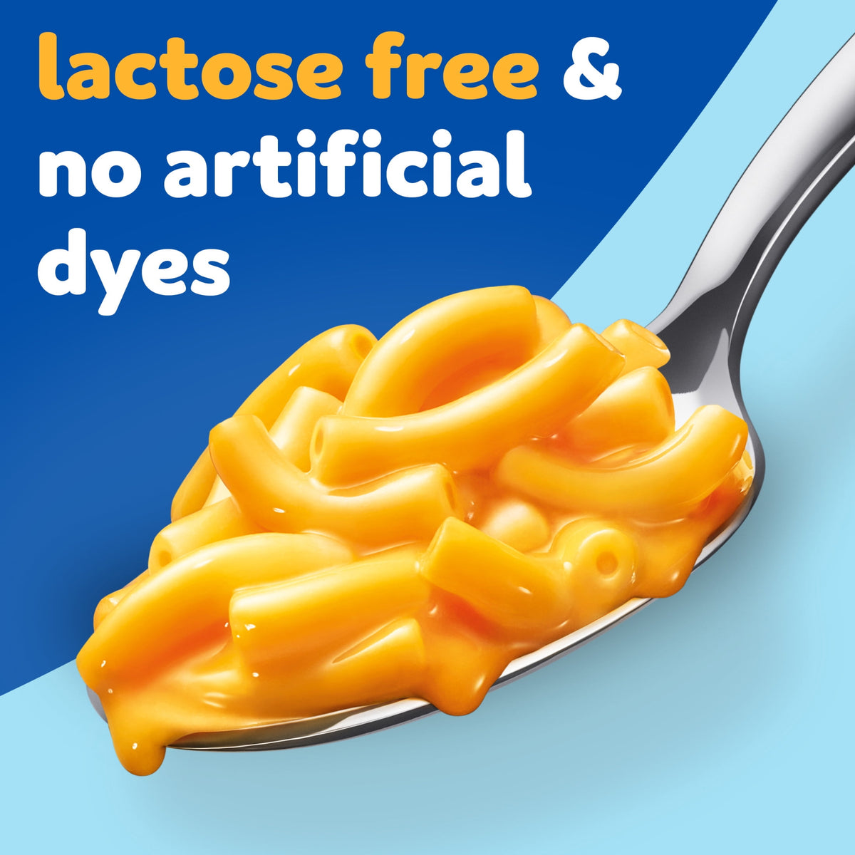 Kraft NotCo Lactose Free Mac and Cheese, 1 Box, Plant Based, Original Flavor, No Artificial Dyes, Good Source of Iron (15%), 10g of Protein (8% Daily