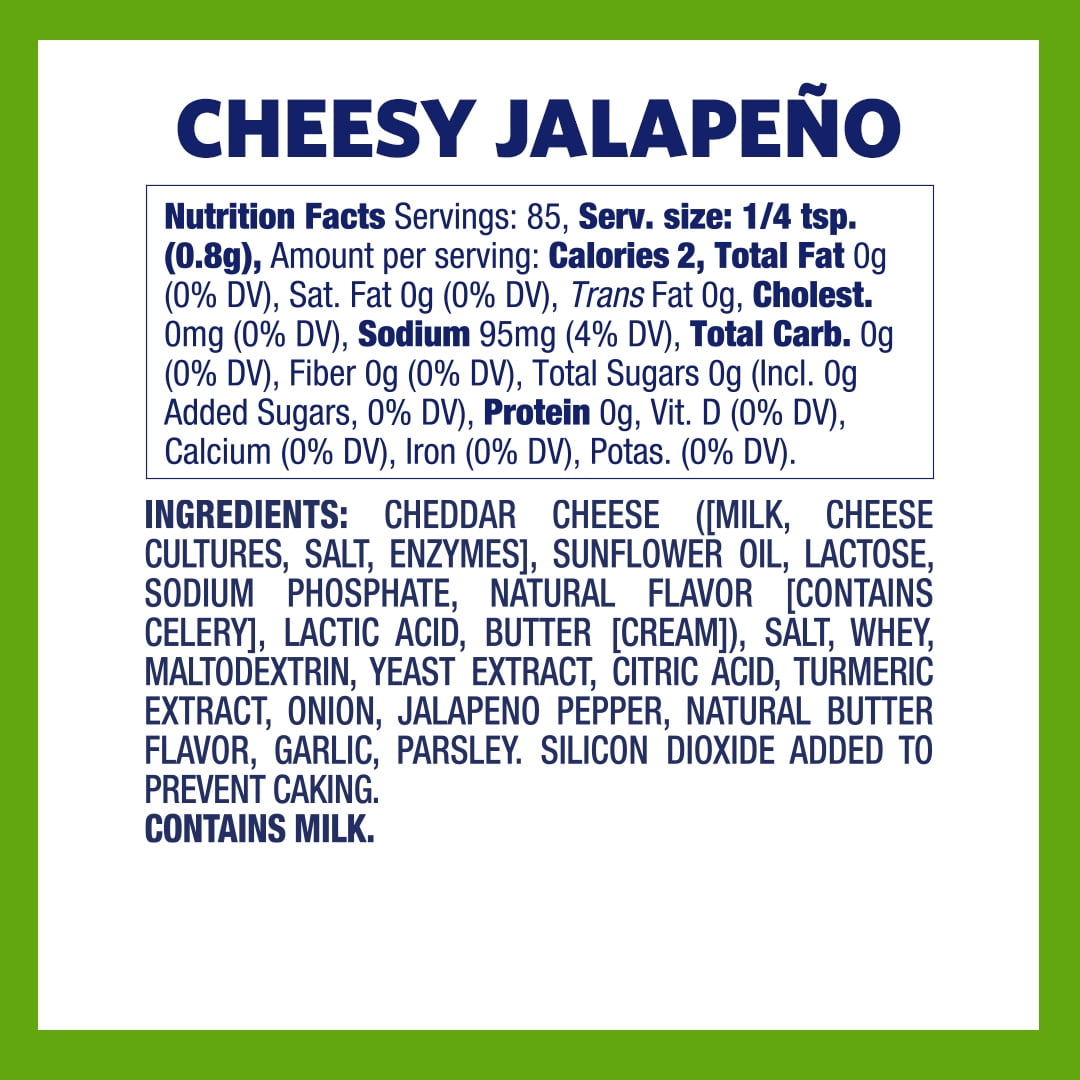 Kernel Season's Cheesy Jalapeno Popcorn Seasoning, 2.4 oz