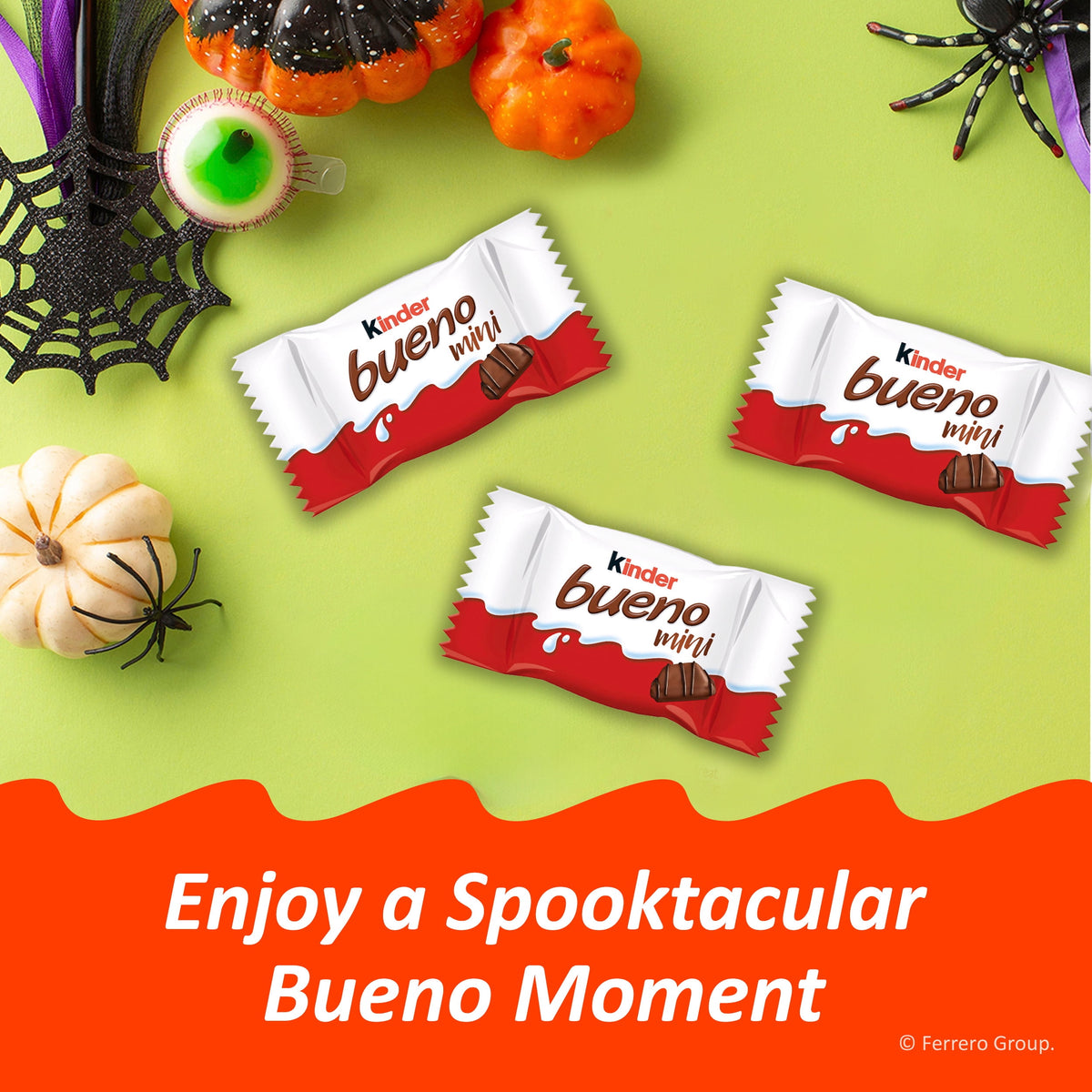 Kinder Bueno Mini Chocolate Bites with Crispy Wafer and Hazelnut Cream, Individually Wrapped, Share Pack, 5.7 oz