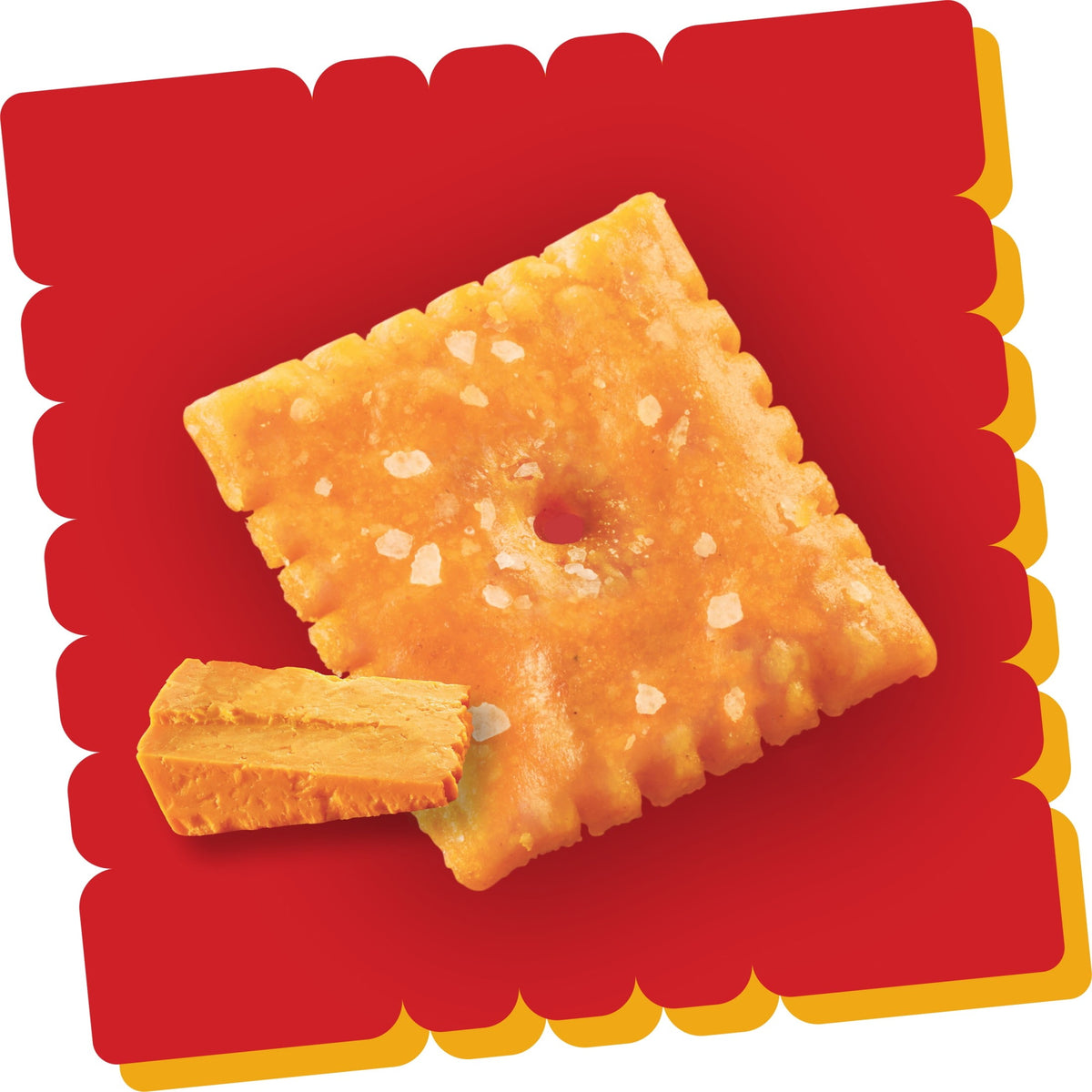 Cheez-It Cheese Crackers, Baked Snack Crackers, Office and Kids Snacks, Original, 3oz Bag (1 Bag)