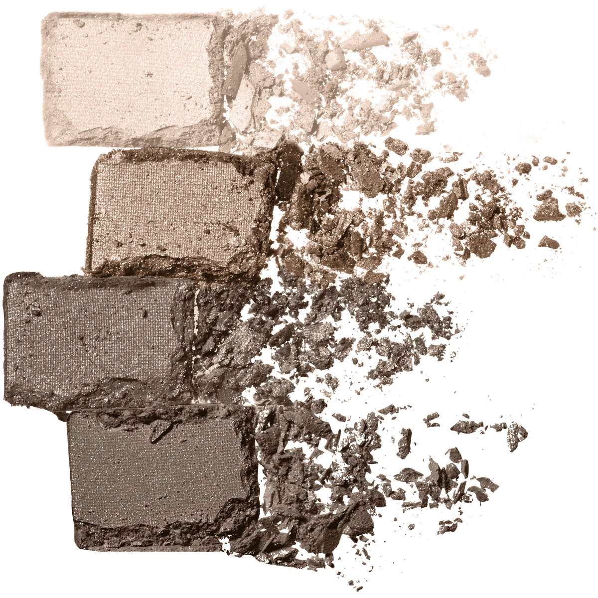 Maybelline Expert Wear Eyeshadow Quads, Mocha Motion