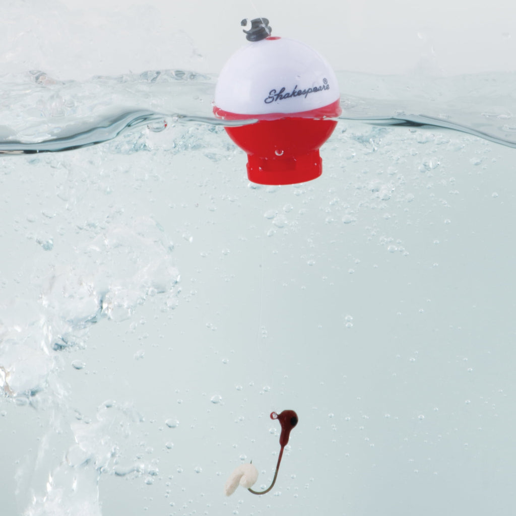 Shakespeare Hide-A-Hook Bobber, 3-Pack, Weighted Fishing Bobbers for Kids