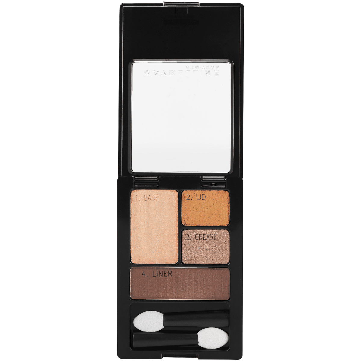 Maybelline Expert Wear Eyeshadow Quads, Chai Latte