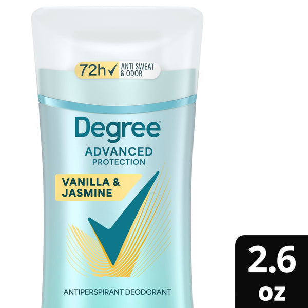Dove Advanced Protection Antiperspirant Deodorant For 72-Hour Sweat & Odor Control For Women, Vanilla & Jasmine With Body Heat Activated Technology