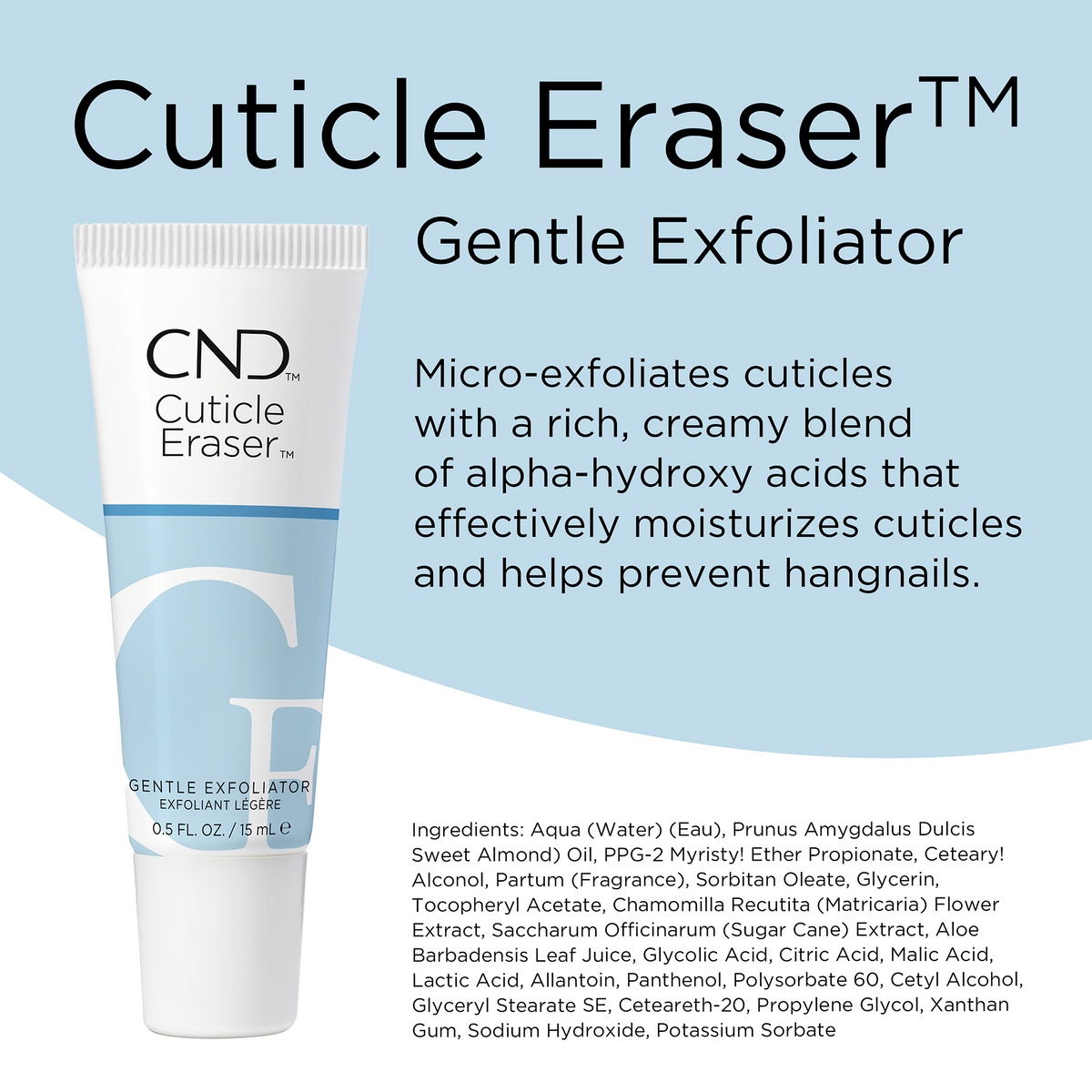 Cuticle Eraser Gentle Exfoliator