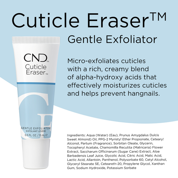 Cuticle Eraser Gentle Exfoliator