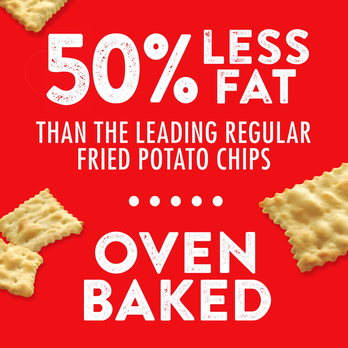 RITZ Toasted Chips Veggie Crackers, Party Snacks, 8.1 oz